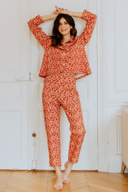 JOGGING JACK CAMAÏEU ROUGE