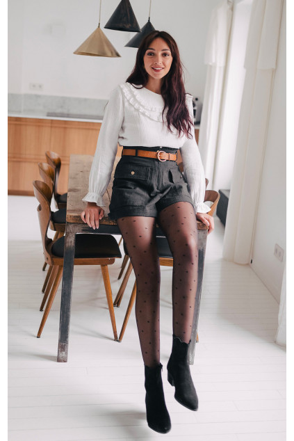 BLOUSE LÉA ÉCRU COTON