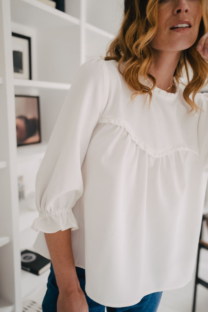 BLOUSE NÉVINE BLANC