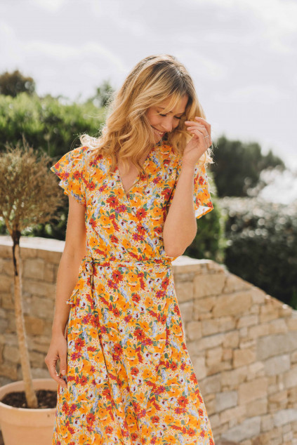ROBE AMALIA FLEUR D ÉTÉ