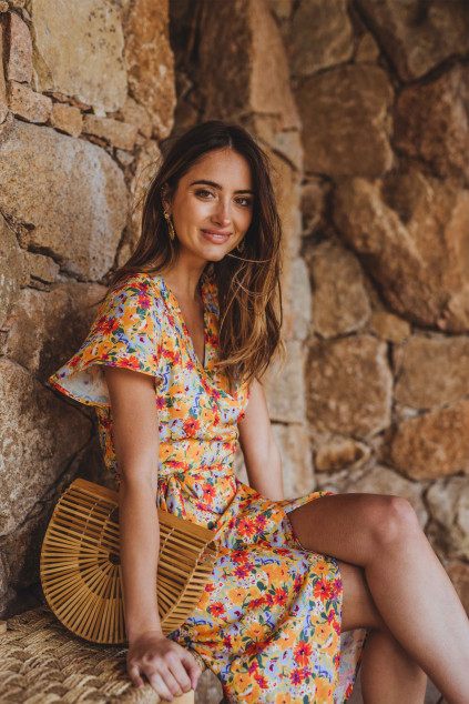 ROBE AMALIA FLEUR D ÉTÉ