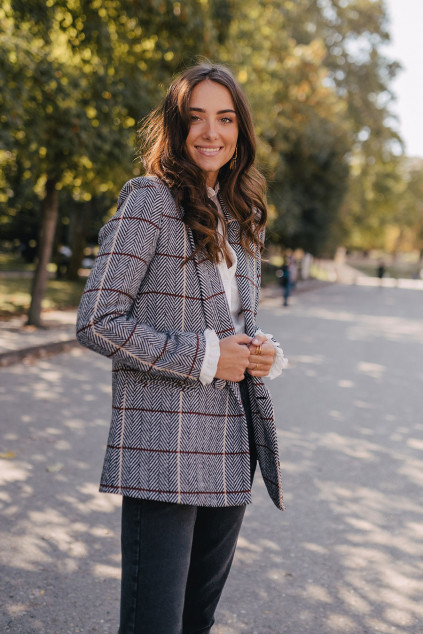 VESTE ALY CHEVRONS