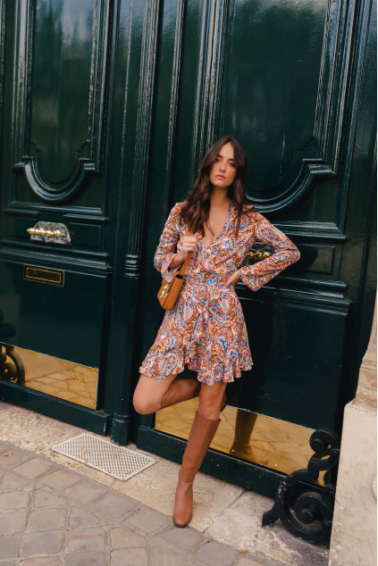 ROBE FIONA CACHEMIRE