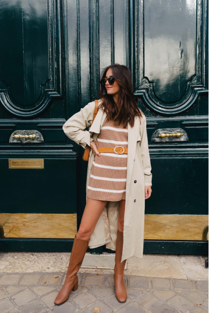ROBE OCÉANE CAMEL