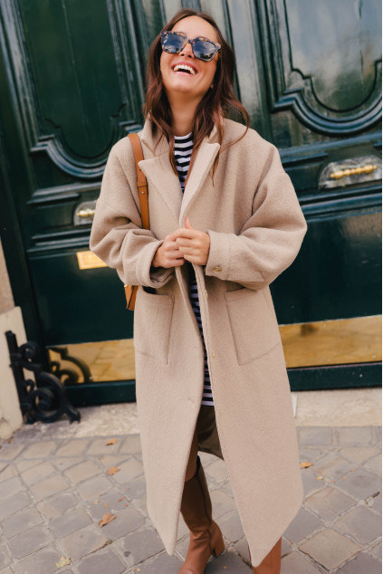 MANTEAU JÉRÉMY BEIGE