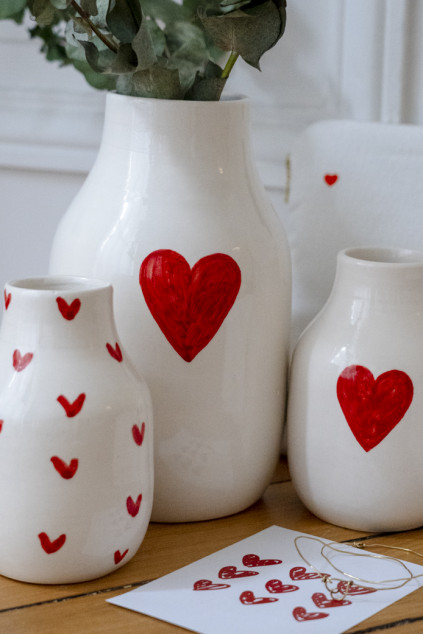 VASE GASPARD MINIS COEURS