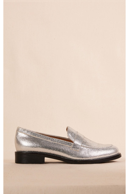 MOCASSINS AMBER ARGENT