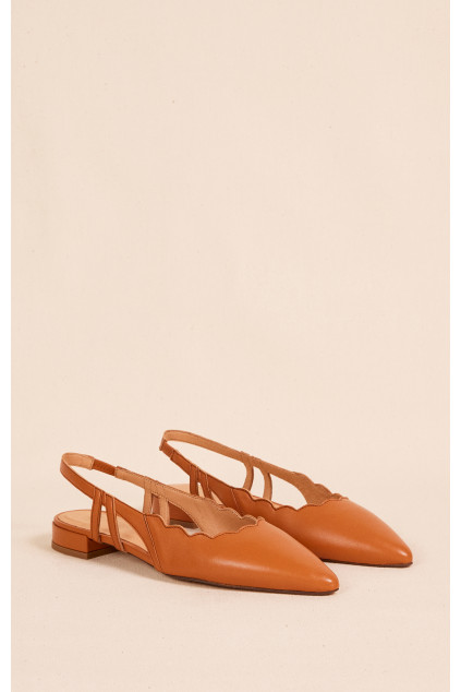 SLINGBACKS ALAÏA CAMEL
