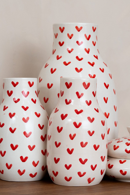 VASE HARRY MINIS COEURS