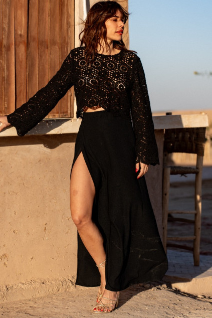 JUPE JELANA NOIR
