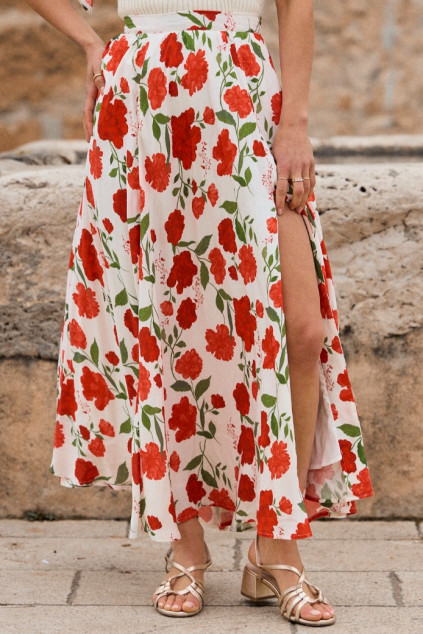 JUPE JUDE IMPRIMÉ DAHLIA