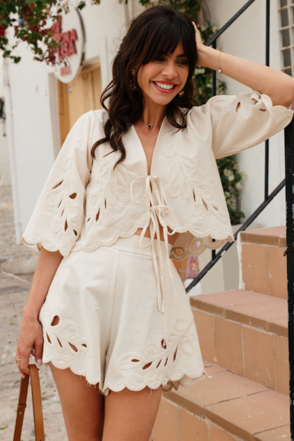 BLOUSE BRUNETTE COTON