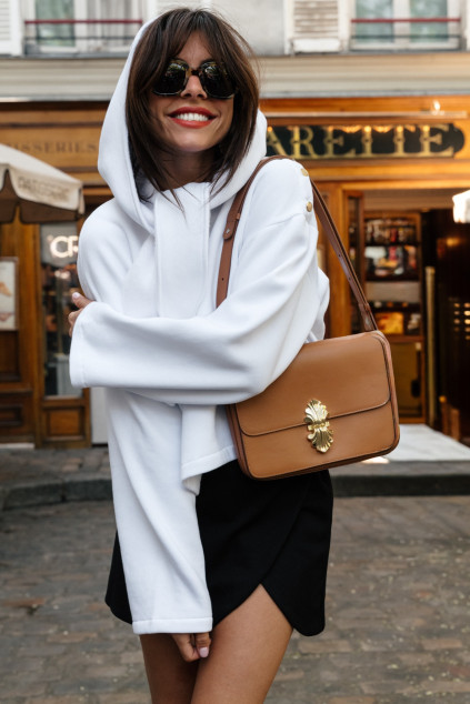 SWEAT BALTH MOELLEUX  BLANC