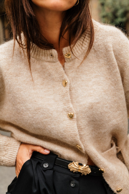 GILET ALEXIS BEIGE