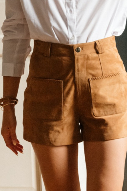 SHORT SOLSTICE DAIM COGNAC