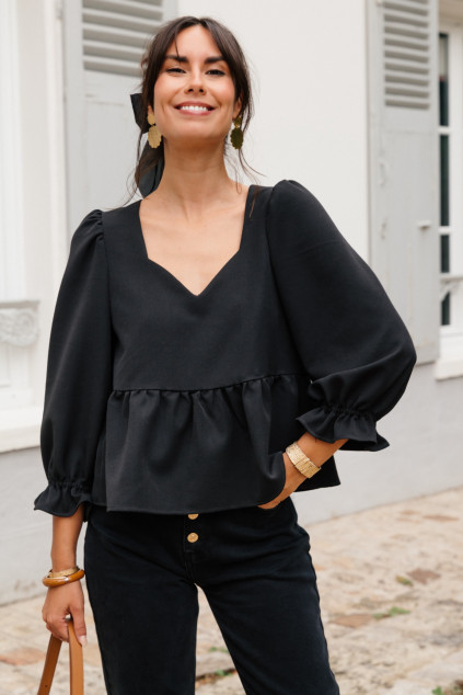 BLOUSE BABETTE POLYVISCOSE...