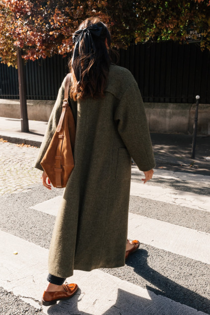 MANTEAU JEREMY BARBOTINE KAKI