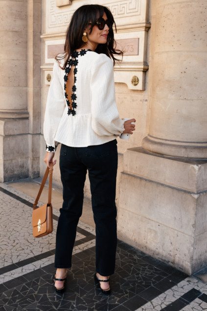 BLOUSE BETSY CASANNELA BEIGE