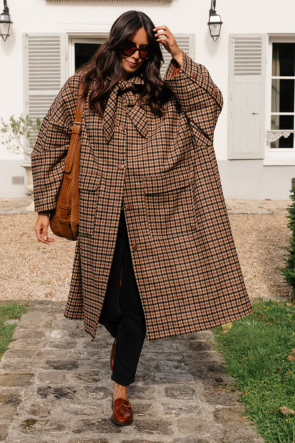 MANTEAU MARCELO PRELMEL CAMEL