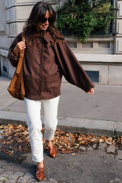 MANTEAU MERYL ETRO MARRON