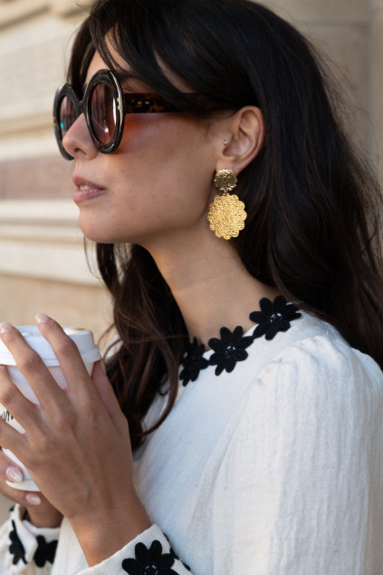 BOUCLES D OREILLES HORTENSE