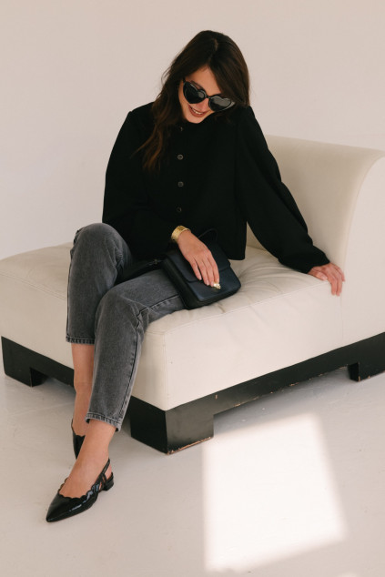 BLOUSE BOSSIA BOB NOIR