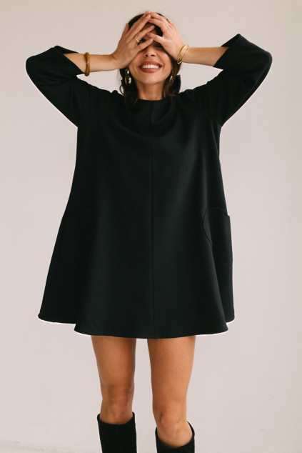 ROBE RICHIE BOB NOIR