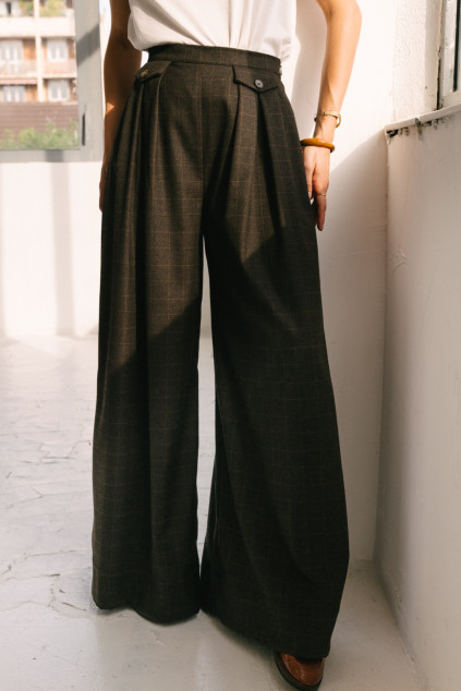PANTALON HETA CARREAUX GALLOIS
