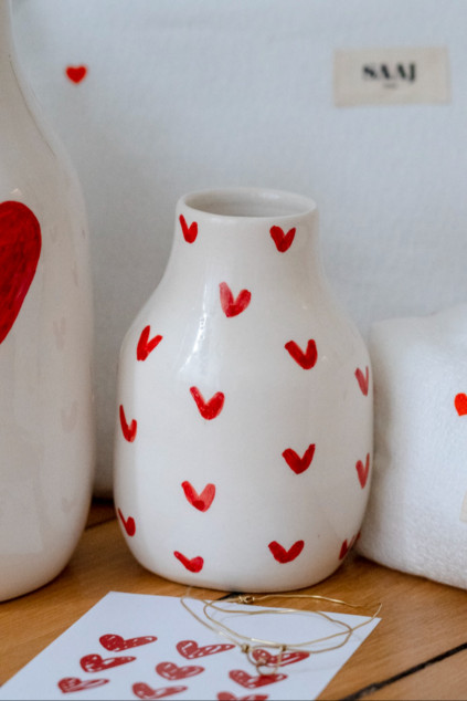 VASE HARRY MINIS COEURS