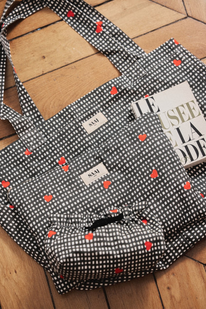 TROUSSE ARINA VICHY COEUR