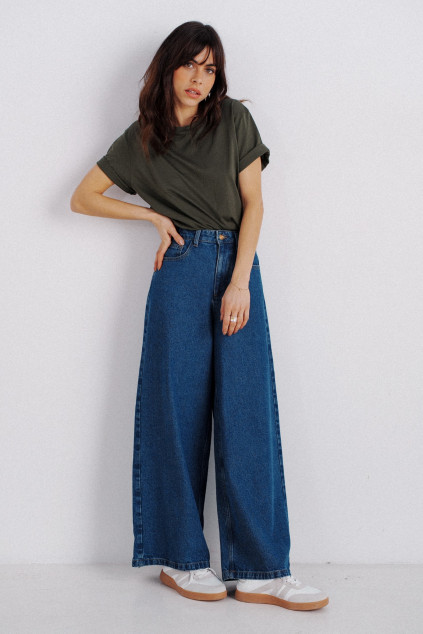 T-SHIRT LOGAN COTON KAKI