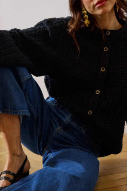 BLOUSE BORIS BENEDICTO NOIR