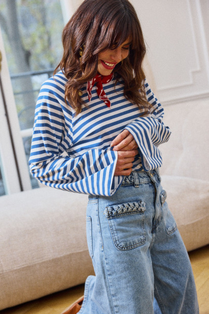 BLOUSE BATEAU JUSTIN CIEL