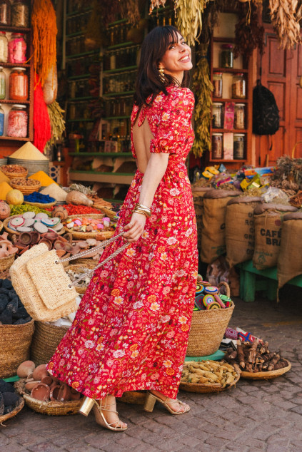 ROBE ROKAYA IMPRIME NICOLE