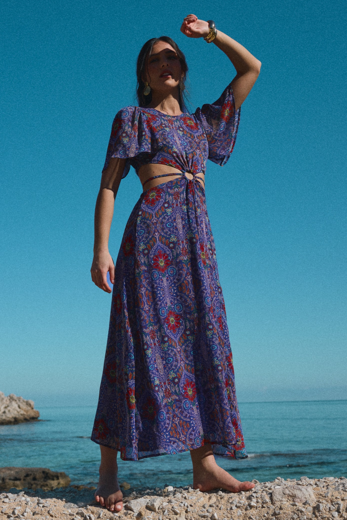 Robe rocio imprime monceau