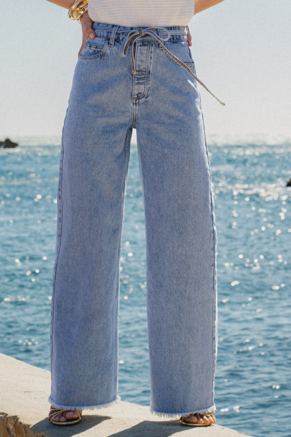 JEAN JORDANA DENIM BLEACH