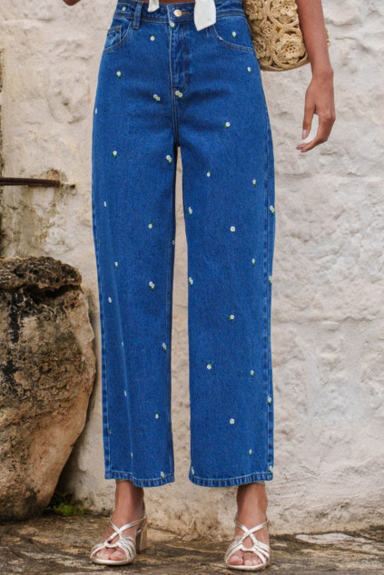 JEAN DARIUS DENIM MARGUERITES