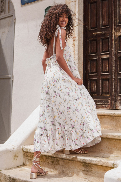 ROBE RAMEAUD IMPRIME HONFLEUR