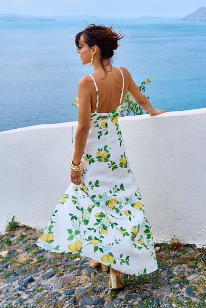 ROBE RINARA IMPRIME CITRUS
