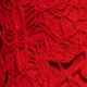 MACRAMÉ CONTRECOLLÉ ROUGE | 4912