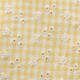 VICHY BRODERIE JAUNE | 4674